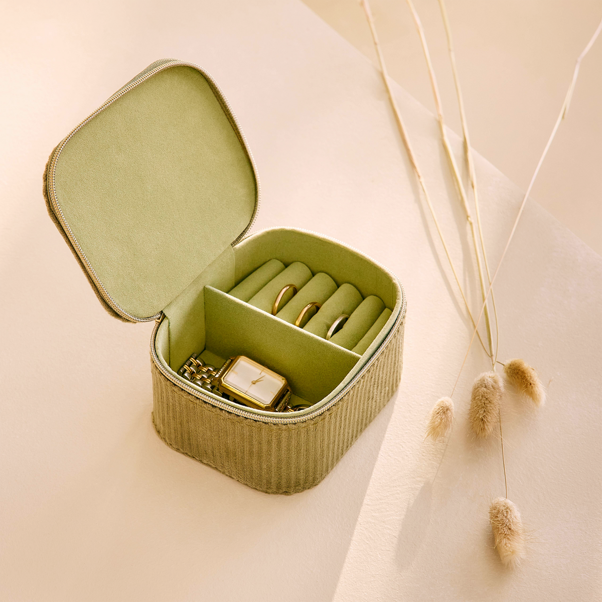 Boîte à bijoux Enya Vert