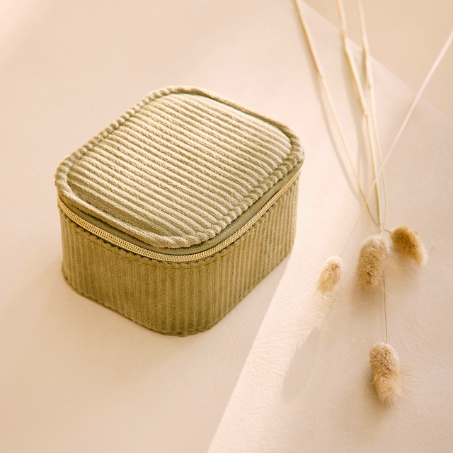 Boîte à bijoux ENYA coloris vert