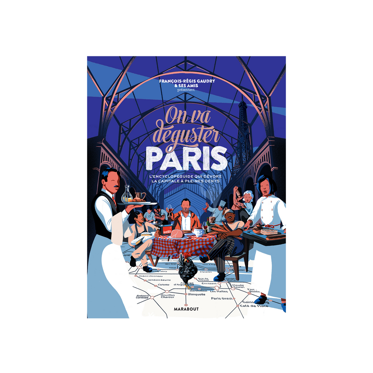 MARABOUT Livre cuisine On va déguster paris Bleu