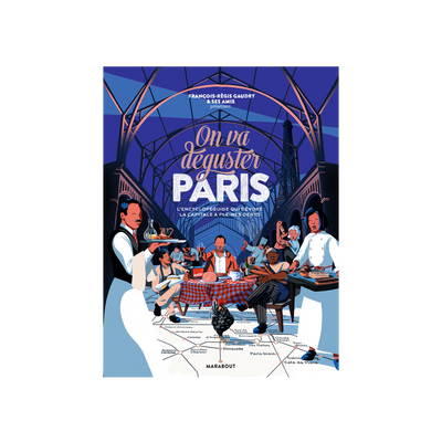 MARABOUT Livre cuisine On va déguster paris Bleu