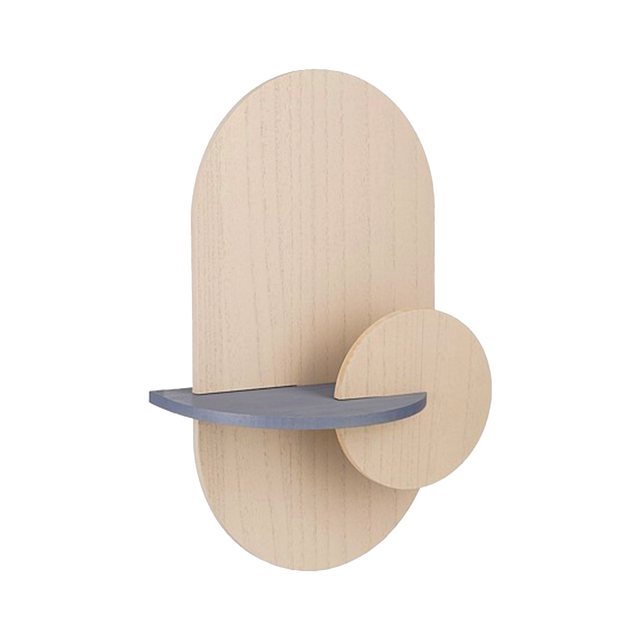 4MURS Etagère en bois DARRELL coloris bois hauteur 40 cm