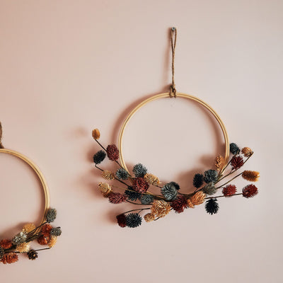 4MURS Couronne Rumba Bois / terracotta / jaune