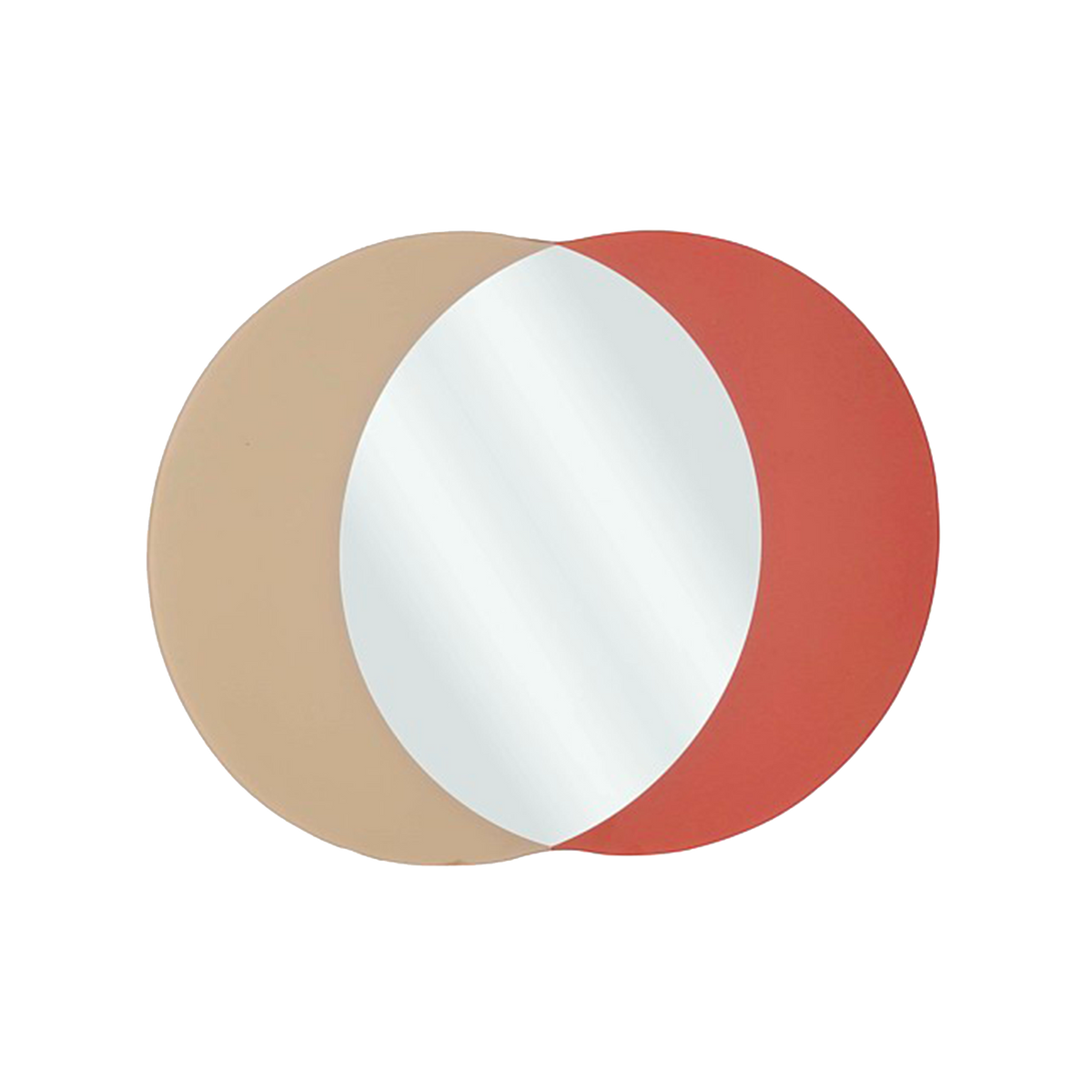 Miroir Olan Beige, terracotta