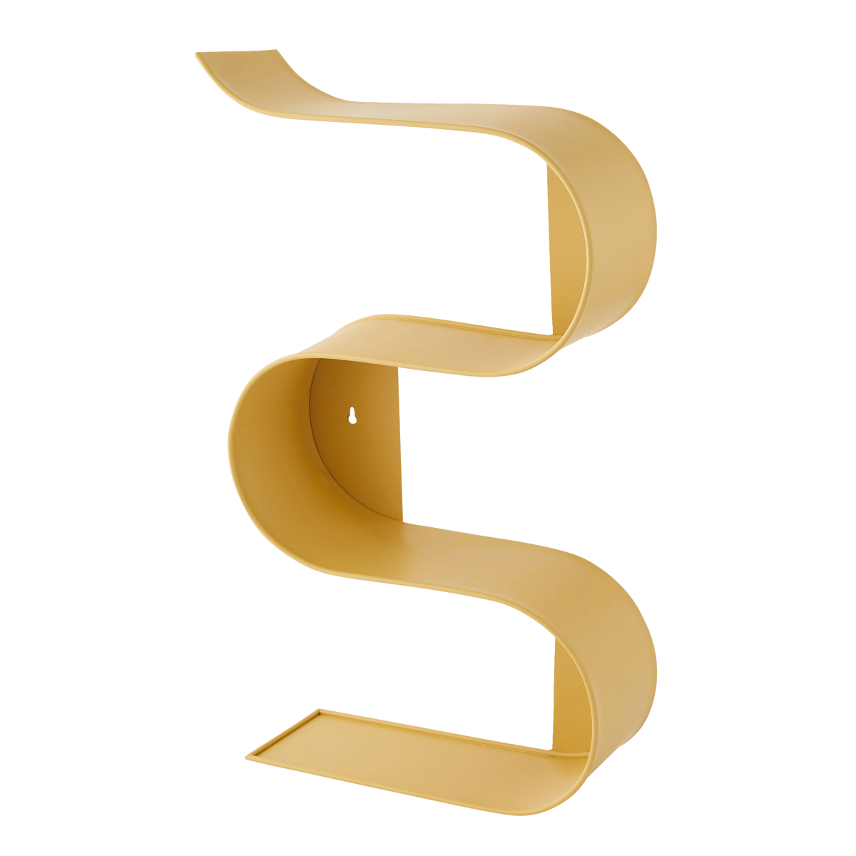 Etagère murale métallique Elly Moutarde