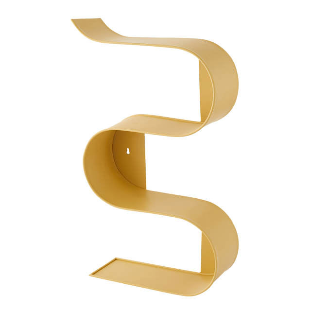 Etagère métallique ELLY coloris moutarde