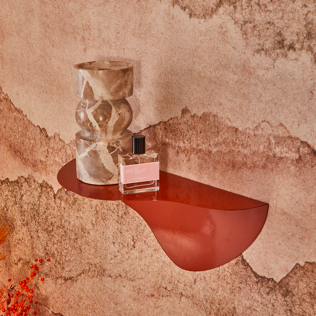 4MURS Etagère métallique SUNNIVA coloris terracotta