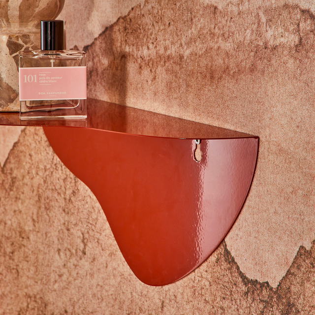 4MURS Etagère métallique SUNNIVA coloris terracotta