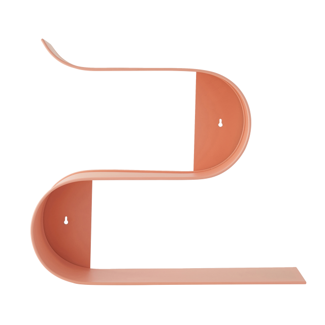 Etagère métallique ABBY coloris rose