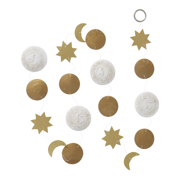 Décoration à suspendre Sonella Or / blanc