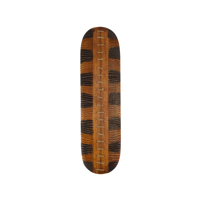 Déco murale WAKANDA coloris brun hauteur 78 cm