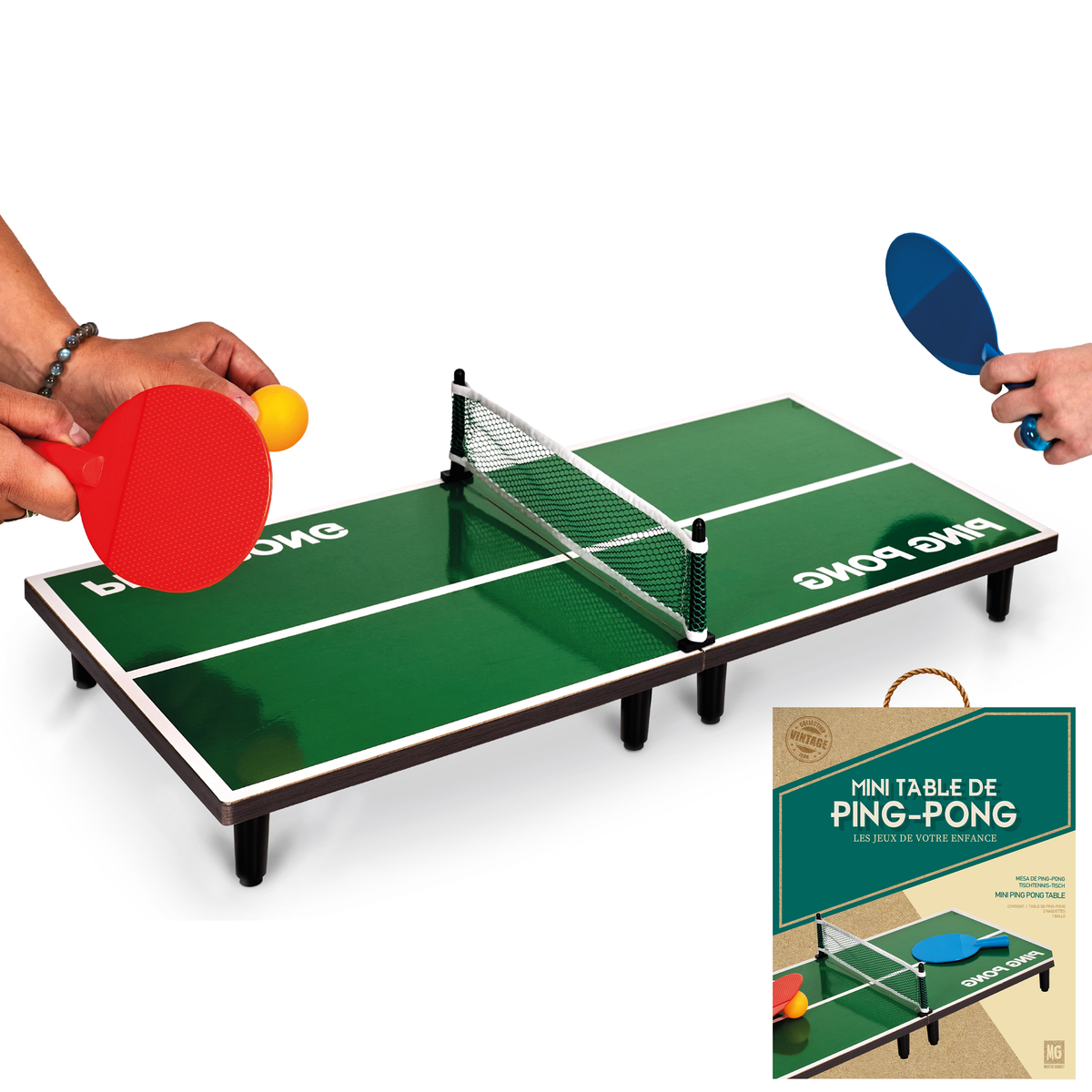 Jeu Table de ping pong Vert