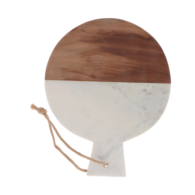 Planche à découper MARBLE coloris blanc