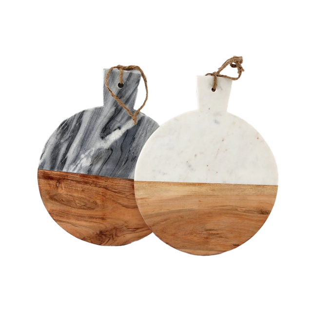 Planche à découper MARBLE coloris blanc
