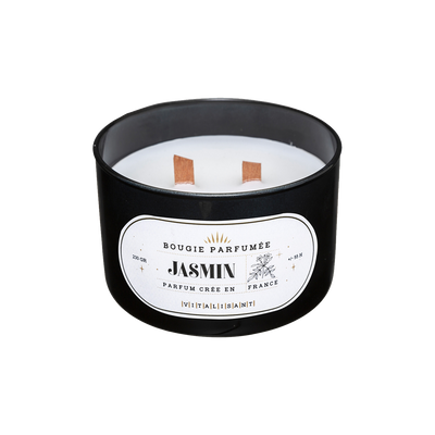 Bougie parfumée Sélini Noir Jasmin 230G