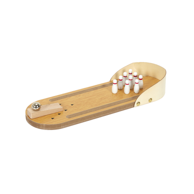 Jeu Bowling de bureau Beige