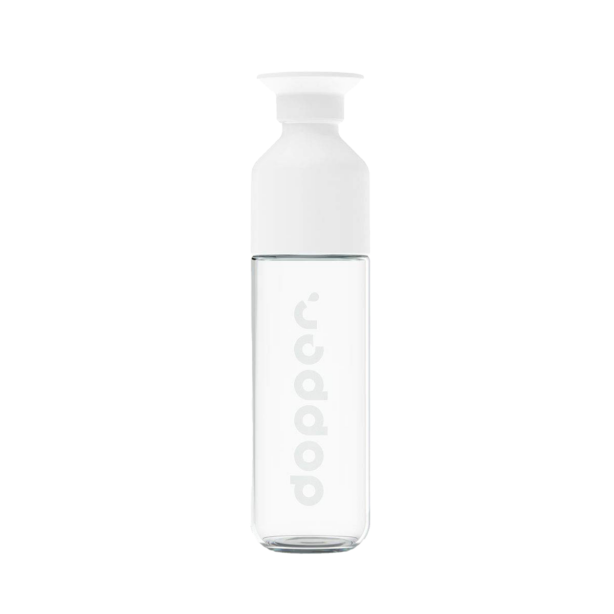 DOPPER Gourde Insulated verre Blanc/transparent 450ML