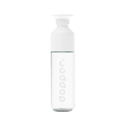 DOPPER Gourde Insulated verre Blanc/transparent 450ML