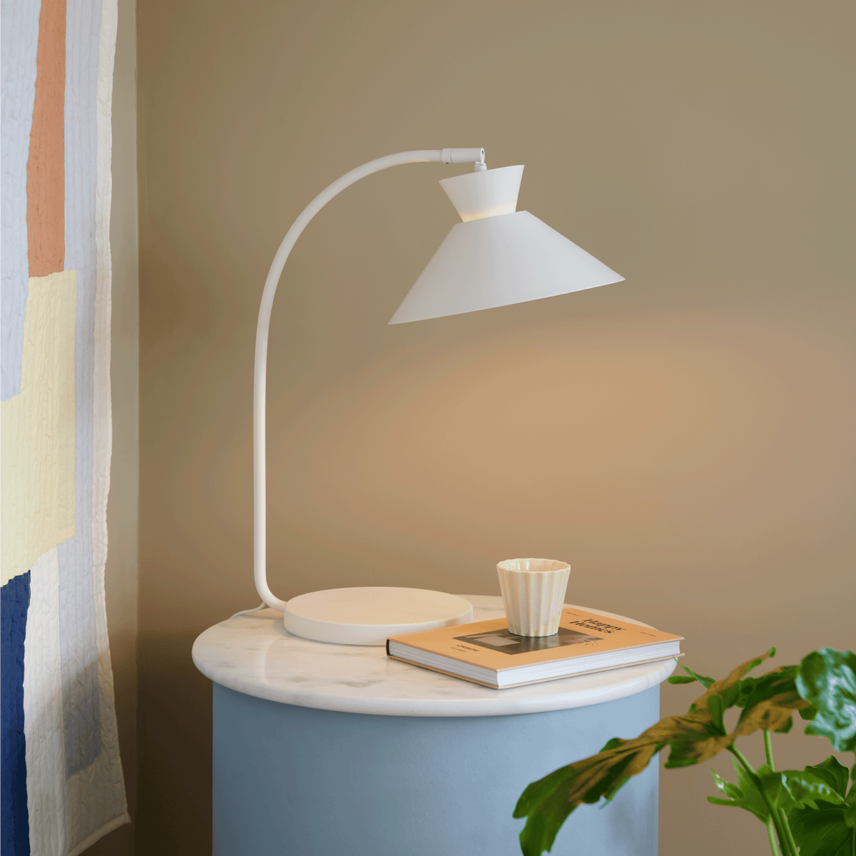 Lampe à poser Dial Blanc