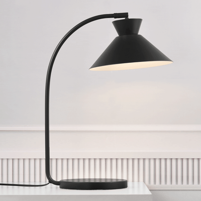 Lampe à poser Dial Noir