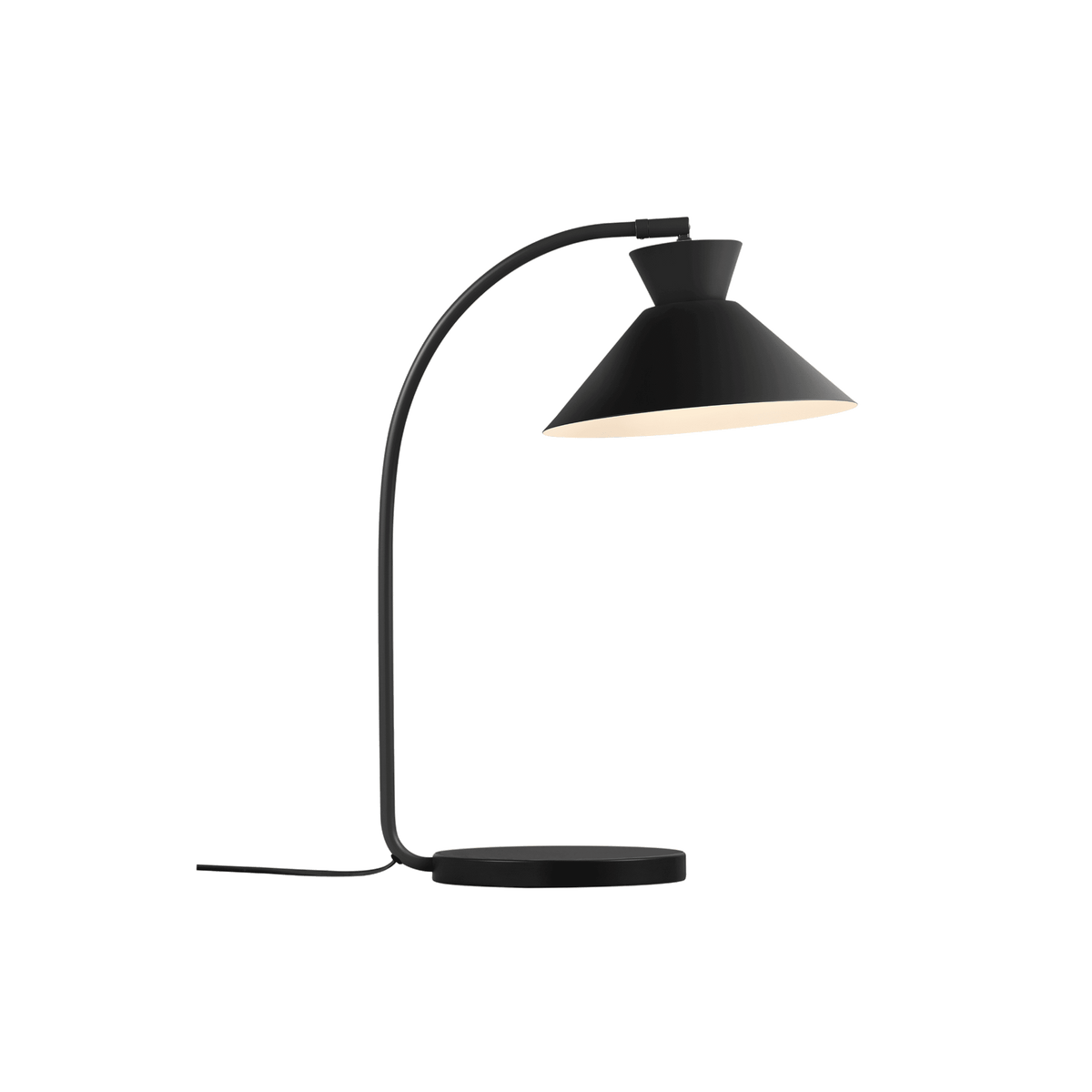Lampe à poser Dial Noir