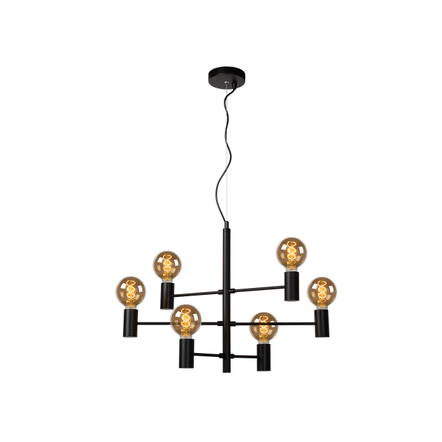 Suspension LEANNE coloris noir 32 x 65 cm