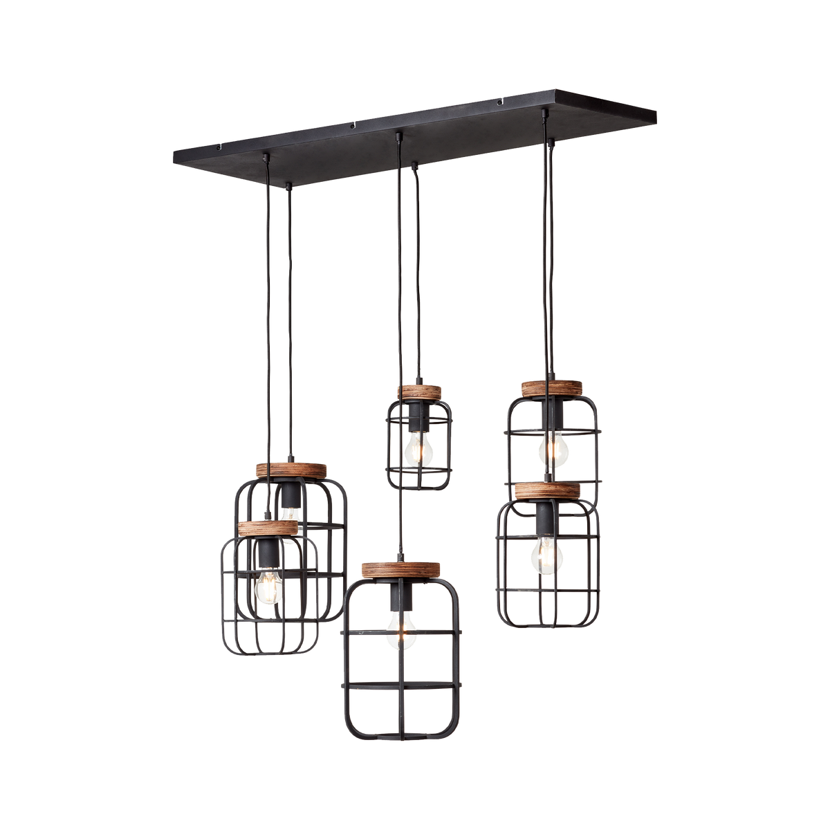 Suspension Gwen Noir