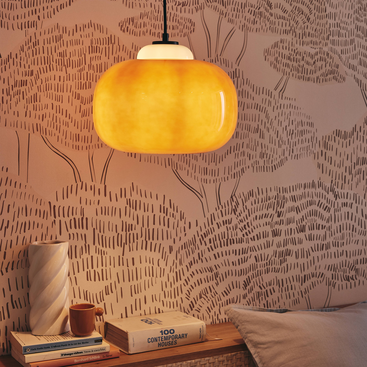 Suspension Blop Orange