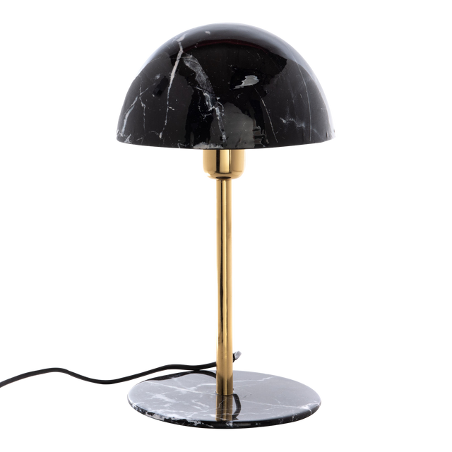 Amadeus Cades Lampe champignon TINOS coloris noir 36 x 20 cm
