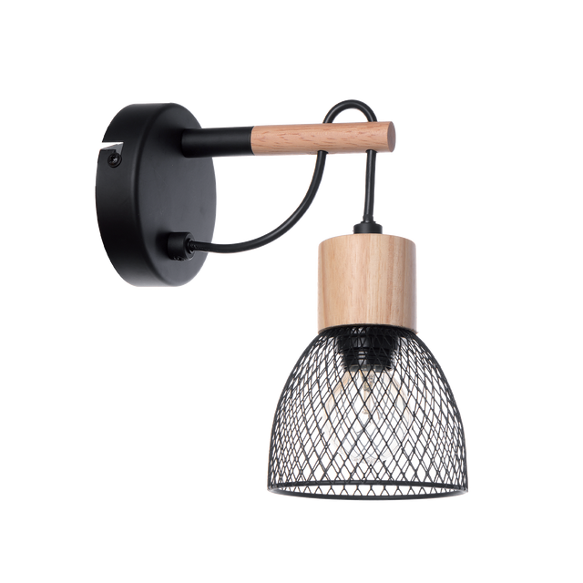 Applique BEDWOOD coloris noir et brun 18 x 15 cm