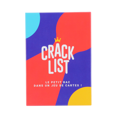 Jeu de société Crack list Multicolore
