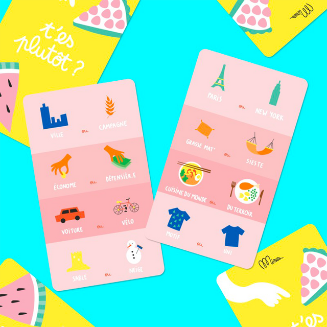 MINUS Jeu de discussion CHACUN SES GOUTS