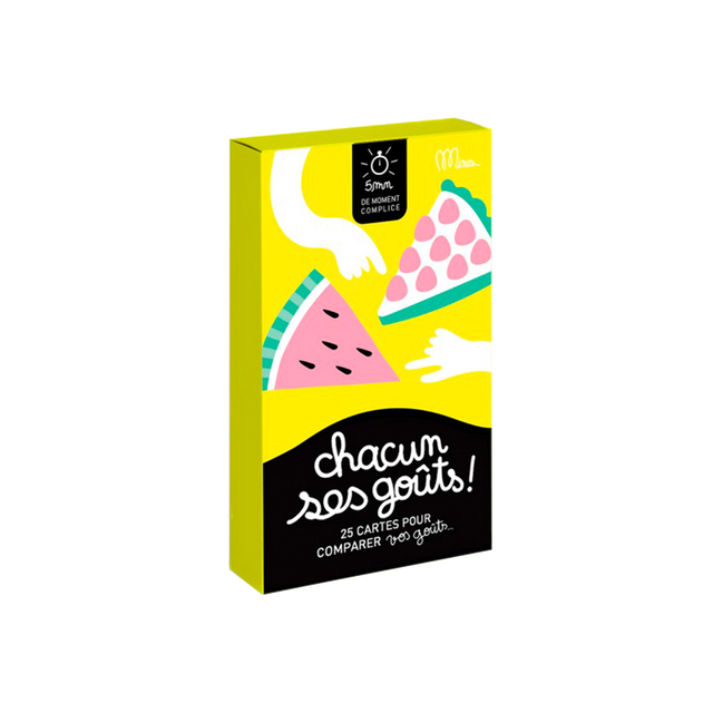 MINUS Jeu de discussion CHACUN SES GOUTS