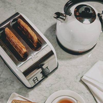 Set Petit déjeuner vintage Blanc
