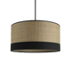 METROPOLIGHT Suspension Rio Noir er rafia