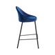 4MURS Tabouret de plan de travail Caitlyne Bleu nuit