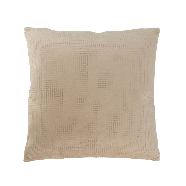 Coussin ADONIS coloris blanc cassé 45 x 45 cm