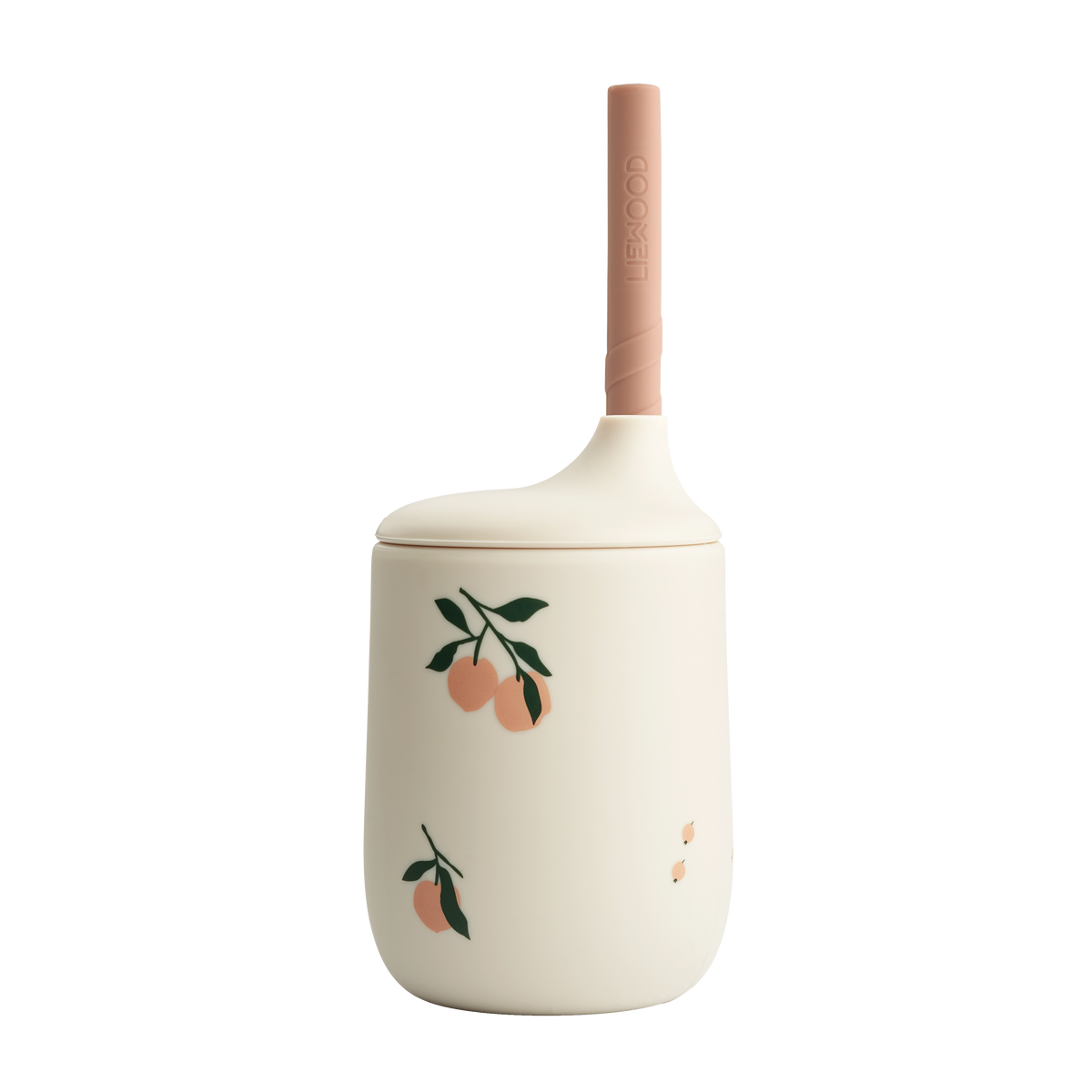 LIEWOOD Gobelet Ellis Blanc/pêche 230ML