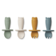 LIEWOOD Coffret couverts bébé Animaux Bleu/vert/blanc/jaune