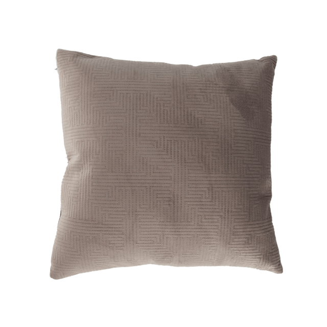Coussin ADONIS coloris gris 45 x 45 cm