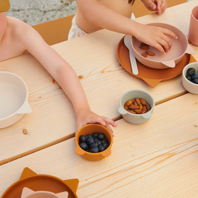 LIEWOOD Set repas EDDIE coloris rose