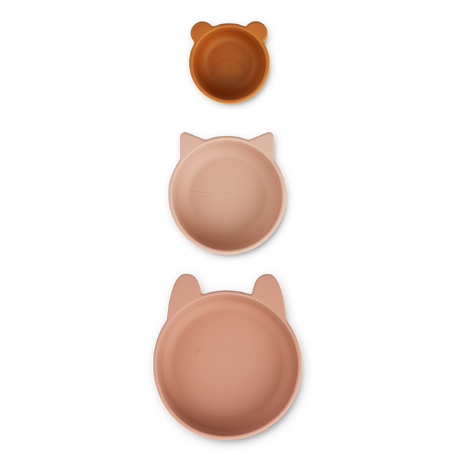 LIEWOOD Set repas EDDIE coloris rose