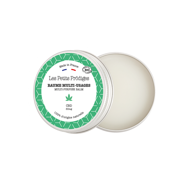 LES PETITS PRÖDIGES Baume multi-usages MAGIQUE CBD vert