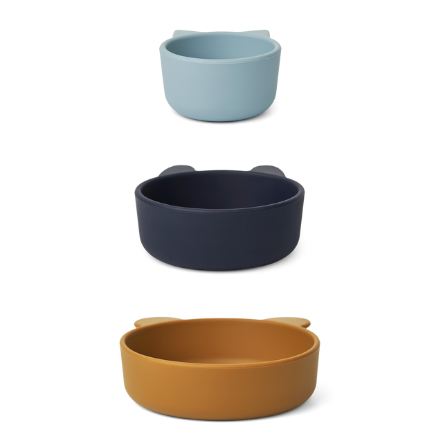 LIEWOOD Set repas EDDIE coloris bleu