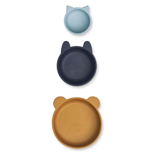 LIEWOOD Set repas EDDIE coloris bleu
