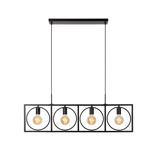 Suspension SMUS coloris noir 26 x 112 cm