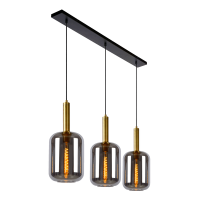 Suspension Joanet Transparent et doré