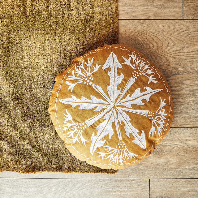Coussin DANDELION coloris marron