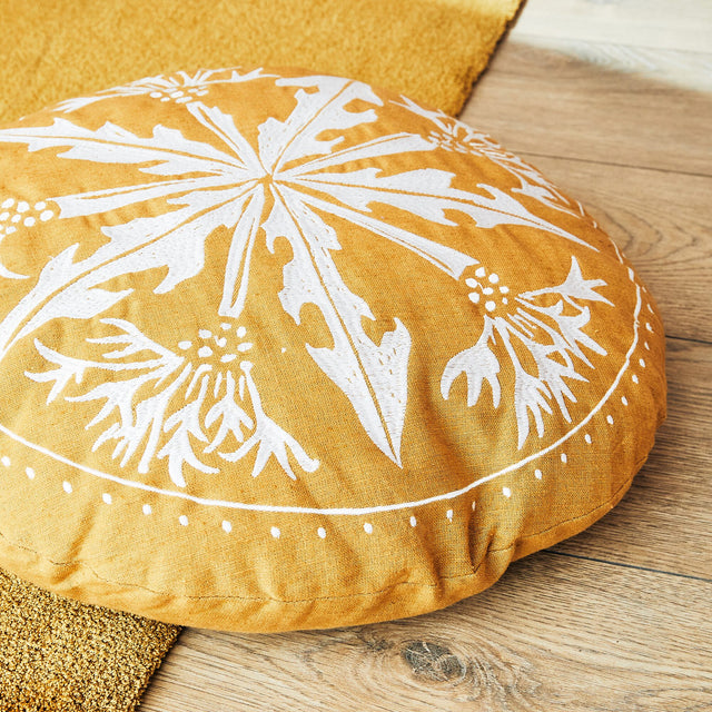 Coussin DANDELION coloris marron