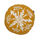 Coussin Dandelion Marron