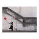 BLUE SHAKER Affiche Hope Gris / rouge